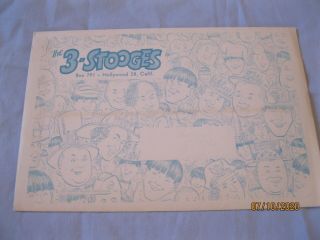 Three Stooges Fan Club Kit 1959