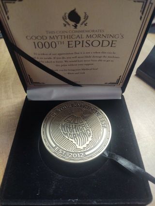 Good Mythical Morning 1000th Episode Commemorative Coin Gmm