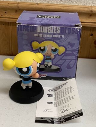 Cartoon Network The Powerpuff Girls Bubbles Limited Edition Maquette /2500 Cn