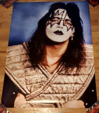 Ace Frehley Kiss Love Gun 1977 Era Poster Posed Shot