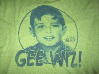 Leave It To Beaver Jerry Mathers " Gee Wiz " (xl) T - Shirt
