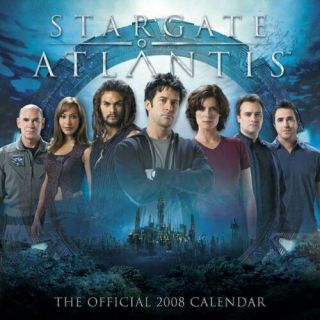 Stargate Atlantis Sga 2008 Calendar Rare Jason Momoa Joe Flanigan