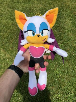 Rouge The Bat Plush - Sonic The Hedgehog - Sonic X Toy
