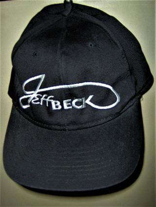 Jeff Beck Embroidered Baseball Cap Prime Time Head Gear Very Cool