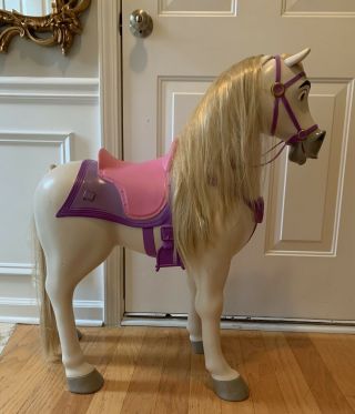 Disney Princess Maximus Horse Ride On Rapunzel Princess My Size Tangled