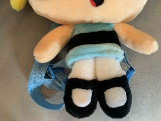 Vintage 2000 The Powerpuff Girls Bubbles Backpack Plush Stuffed Toy Doll 12 