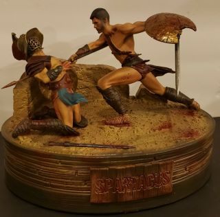 Spartacus Tv Series Limited Edition Statue Only Andy Whitfield Liam Mcintyre