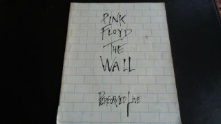 Pink Floyd The Wall 1980 Uk Tour Programme