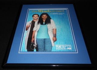 The Mindy Project 2012 Premiere Framed 11x14 Advertisement Mindy Kaling