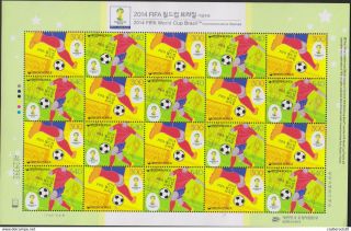 E) 2014 Korea,  2014 Fifa World Cup Brazil,  Football,  Soccer,  Sports,  Souvenir Sh