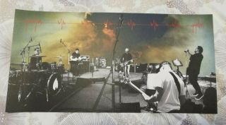 Pearl Jam Gigaton Lithograph Promo Poster Rare Eddie Vedder Indie Only 24 X 12