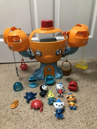 Octonauts Octopod Playset With Figures And Accessories