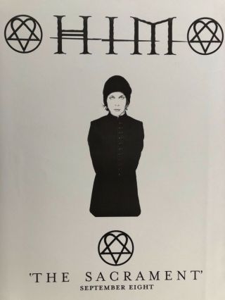 Him,  The Sacrament,  2003 Promo Poster