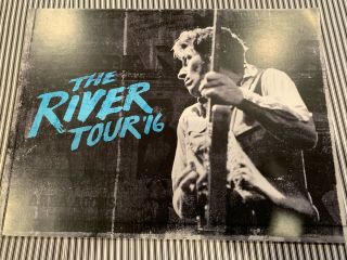Bruce Springsteen 2016 The River Tour Concert Program Book Booklet Nf