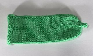 Girl Jessica Day Screen Green Knit Condom Prop