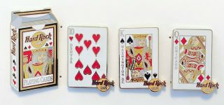 Hard Rock Cafe Playing Card Series Pins
