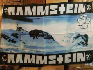 Vintage Rammstein Textile Poster Flag