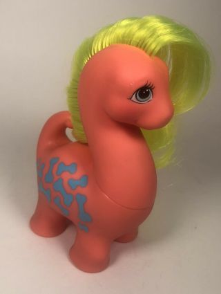 Rare Vintage 1988 G1 My Little Pony Cutesaurus Dinosaur Friend Hasbro