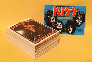 Vintage Kiss Aucoin 1978 (1st) Series Bubblegum Cards & Wax Wrapper