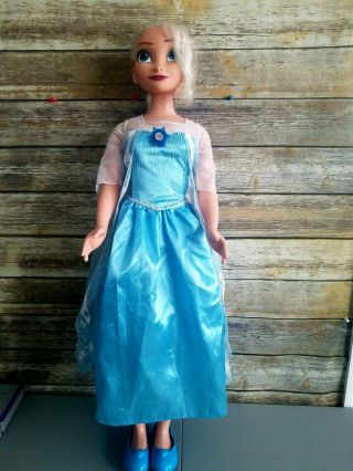 Disney Frozen Elsa Life Size Doll 3ft
