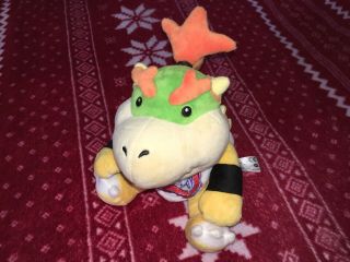 Official 7” Sanei Mario Bowser Jr.  Plush Nintendo Toy 2011 Little Buddy