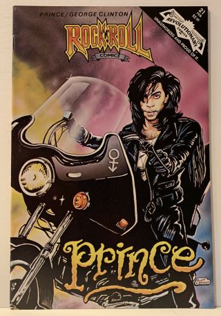 Prince Rock N Roll 21 Comic 1st Print Revolutionary