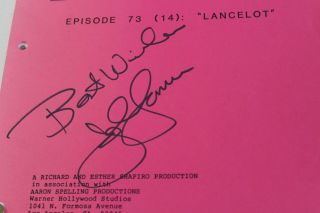 1970 ' s DYNASTY TV Drama Script Signed Best Wishes John James Episode 73 (14) 2