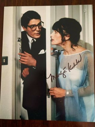 Superman Autographed Photo,  Margot Kidder (lois Lane)