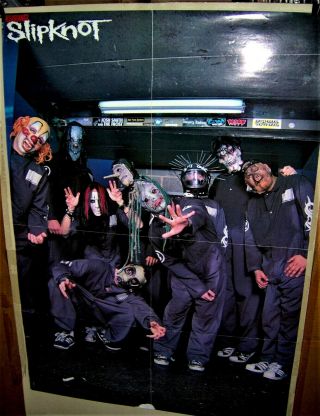 Slipknot Group Shot Double Sided Large Poster Very Cool