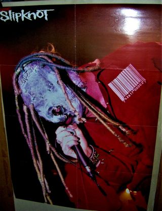 SLIPKNOT Group Shot Double Sided Large Poster Very COOL 2