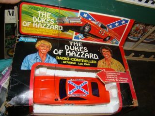 Rare Find 1981 Dukes Of Hazzard Radio Controlled Car 1/24th Scale Old Stock