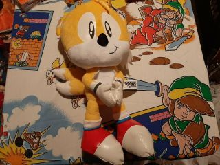 Rare Unreleased Jakks Pacific Sonic The Hedgehog Tails 16 " Plush Toy Prototype