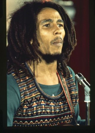 Bob Marley Classic Reggae Legend Iconic Photo Agency 35mm Transparency