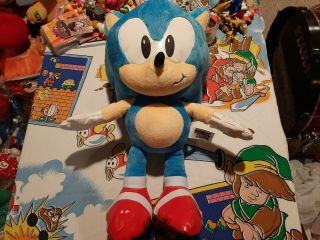 Rare Unreleased Jakks Pacific Sonic The Hedgehog 16 " Plush Toy Prototype Sega