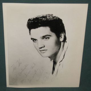 Elvis Presley 8 X 10 B/w Photo 1950 