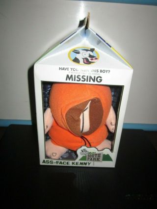 South Park Collectable Ass - Face Kenny Plush Toy Doll Figure By Comedy Central
