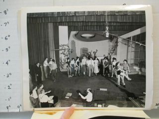 Cbs Tv Show Photo 1950s Toast Of Town Ed Sullivan Dancers Dress Rehearsal
