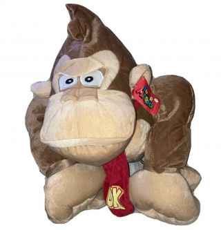 Giant Donkey Kong Life Size 28 " Plush Stuffed Licensed Nintendo Mario Nes