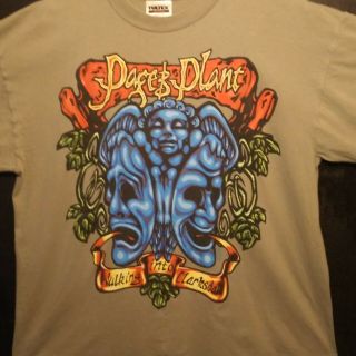 Walking Into Clarksdale Jimmy Page Robert Plant 1998 Tour Shirt Xl