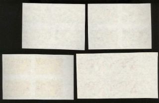 VIETNAM,  1549 - 1550,  NH Color Proofs in Blocks of 4 Stamps 2