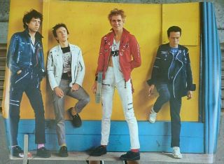 Rare The Clash 1981 Vintage Music Poster