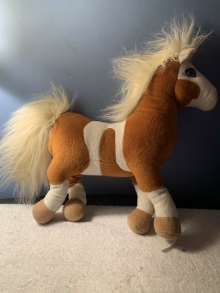 Spirit Stallion Of The Cimarron 2002 Poseable Plush Rain Horse Pony Stuffed Toy