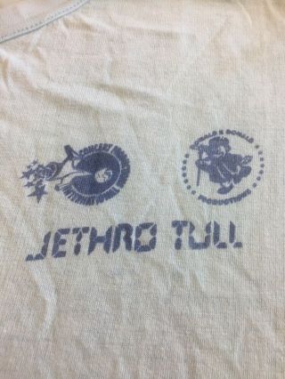 Jethro Tull 1979 Storm Watch Canadian Tour Vintage Concert T - Shirt Large