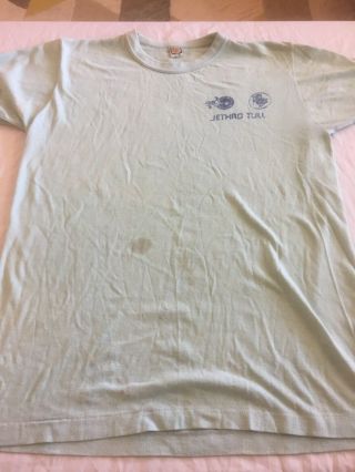 Jethro Tull 1979 Storm Watch Canadian Tour Vintage Concert T - shirt Large 2