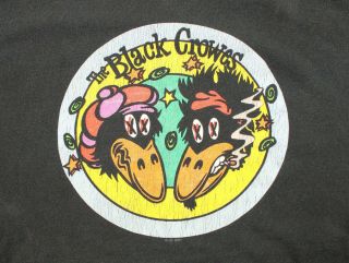 Vintage Gildan Adult Large 2005 The Black Crowes 2005 World Tour Black T Shirt