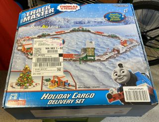 Thomas & Friends Trackmaster Railway Holiday Cargo Delivery Train Set Christmas