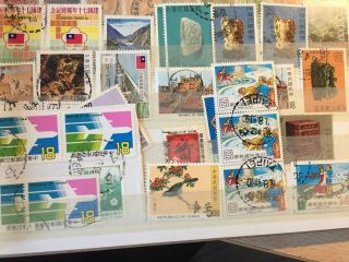 China 4 Pages Of Stamps Used/mint/mnh Assortment On And Off Paper,  Good Cat ££