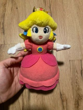 Rare 2003 Hudson Soft Mario Party 5 Peach Plush Sml Doll Toy Nintendo Mp5 Japan