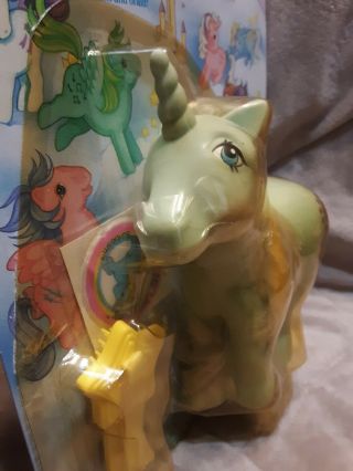 VINTAGE My Little Pony SUNBEAM IN PACKAGE Unicorn Pony Rare 2