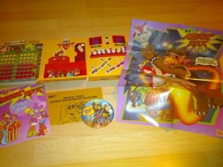 Rare 1988 Burger King Alf Malacca Rocks Play Kit & Record